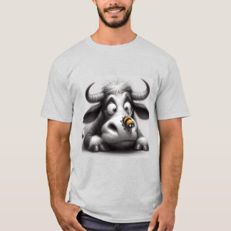 Camiseta vaca e abelha