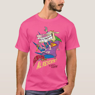 Camiseta Vaca e Frango Super Vaca retrô
