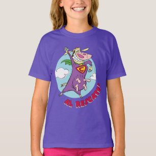 Camiseta Vaca e Galinha Super Vaca Al Rescate!