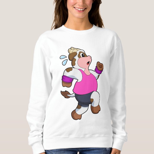 Camiseta Vaca em Execução (Frente)