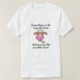 Camiseta Vaca engraçada " algo na maneira ela moos… "