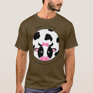 Camiseta Vaca esférica