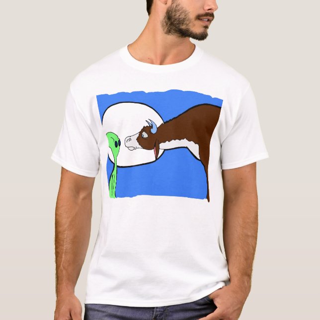Camiseta Vaca estrangeira (Frente)
