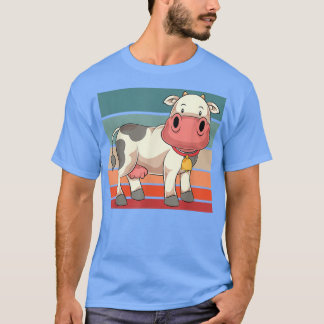 Camiseta Vaca-Fazenda-animal-do-campo