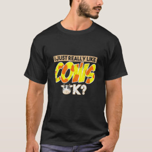Camiseta Vaca Fazendeiro Animal