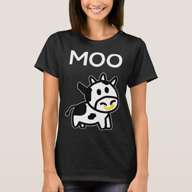 Camiseta Vaca Fazendeiro Vaca Leiteira (Frente)