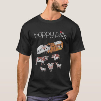 Camiseta Vaca Feliz Animal Bill