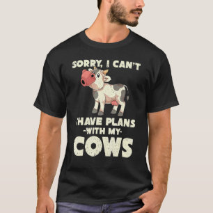 Camiseta Vaca Fofa Fazendeiro Animal de Fazenda Pecuária Va