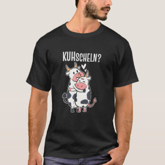 Camiseta Vaca Fofa Para Fãs de Vaca Fofa