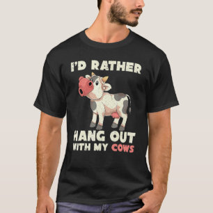 Camiseta Vaca Fofo Animal de Fazenda Fazendeiro Pecuária V
