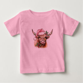 Camiseta vaca galante de natal