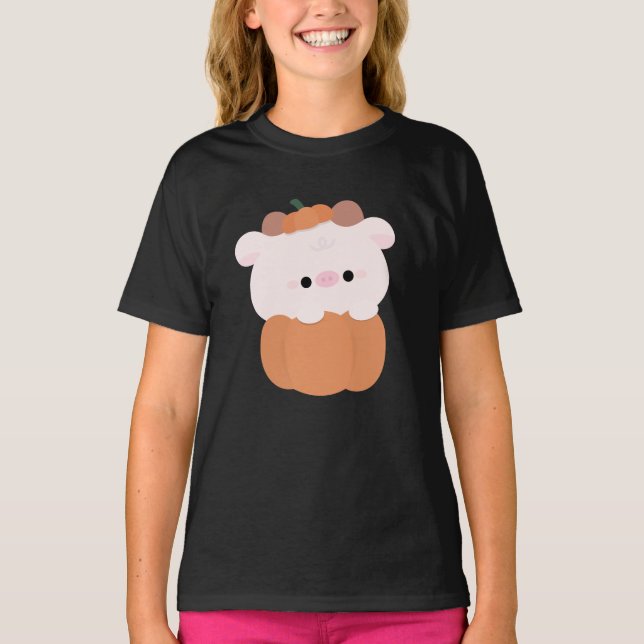 Camiseta Vaca Halloween (Frente)