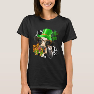 Camiseta Vaca Highland Com C Rua Patrick Day Leopard Horse