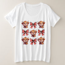 Vaca Highland e Arco de Coquetes de Natal