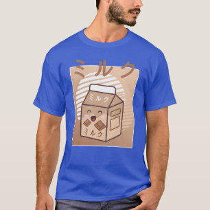 Camiseta Vaca Kawaii Retro Japonesa Leite Chocolate Vacas f