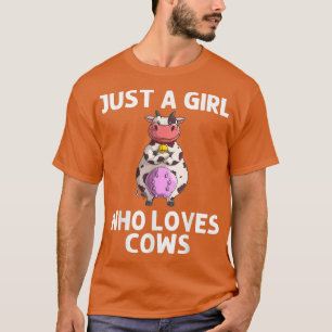 Camiseta Vaca legal Para Meninas Crianças Frigoríficas De V