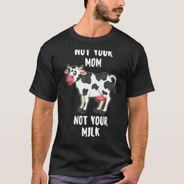 Camiseta Vaca Leiteira Para Gestantes (Frente)