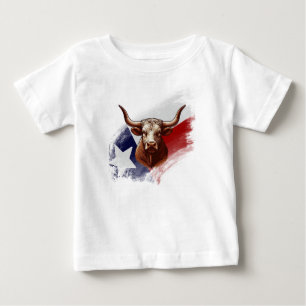 Camiseta Vaca longhorn do Texas