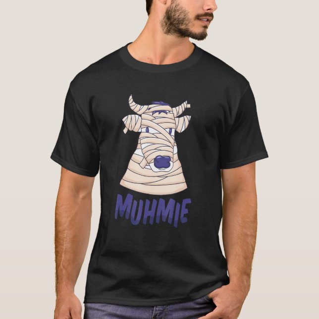 Camiseta Vaca Mamãe - Pasto de Animais Pecuária (Frente)
