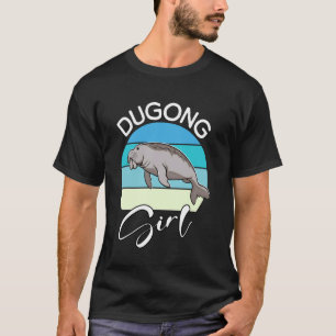 Camiseta Vaca Marinha Animal Dugong Menina Dugong