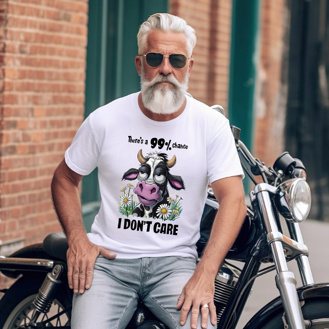 Camiseta Vaca monocromática majestosa com nariz esbranquiça (Criador carregado)