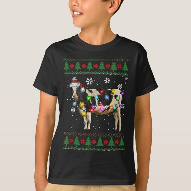 Camiseta Vaca Natal (Frente)