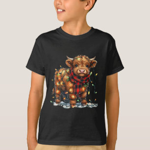Camiseta Vaca Natal Xmas Papai Noel Por Wooly Fazenda Anima
