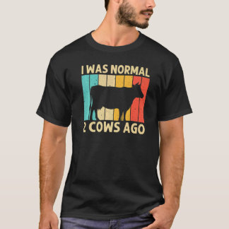 Camiseta Vaca Para Homens Mulheres Animal de Fazenda Vaca  