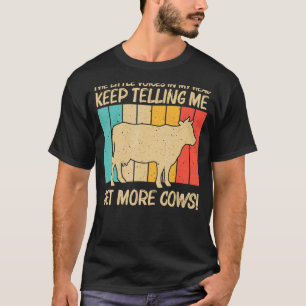 Camiseta Vaca Para Homens Vaca Agricultura De Leite
