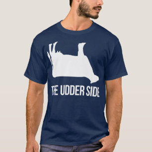Camiseta Vaca Passa Pecuária Aquecedor Do Lado De Usa