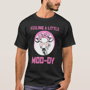 Camiseta Vaca Piada de Trocadilho Laticínio Fazendeiro Vaca
