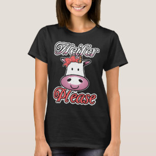 Camiseta Vaca Por Favor Bezerra
