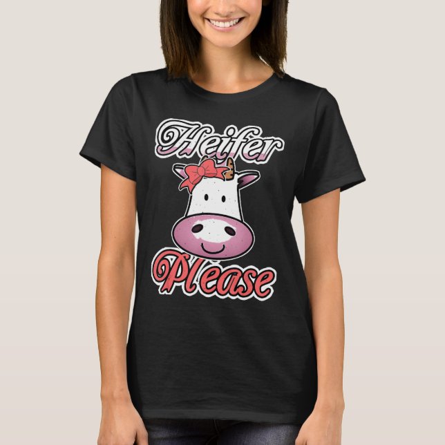 Camiseta Vaca Por Favor Bezerra (Frente)