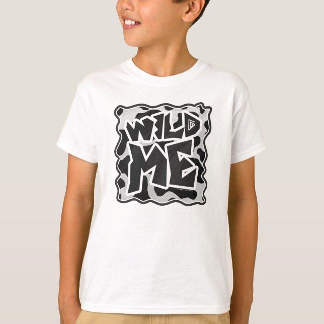 Camiseta Vaca Preta e Branca Selvagem (Frente)