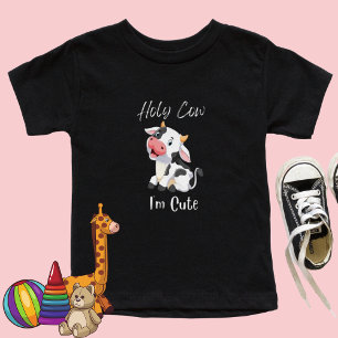 Camiseta Vaca Sagrada Engraçado Eu Sou Fofo