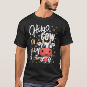 Camiseta Vaca sagrada eu tenho doze tema de fazenda de vaca