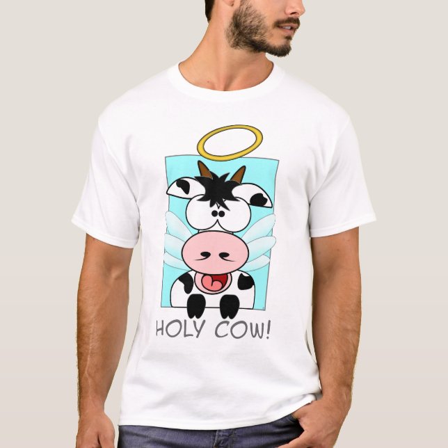 Camiseta Vaca santamente (Frente)