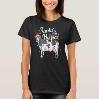 Camiseta Vaca Santas Little Helper Fazenda de Vacas Laticín