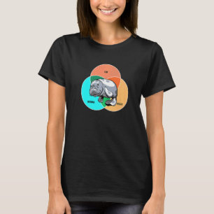 Camiseta Vaca Sereia Batata Vaca Marinha Zookeeper Animal M