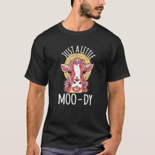 Camiseta Vaca Só Uma Vaca Um Pouco Moo dy