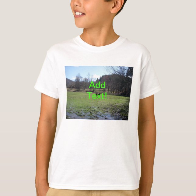 Camiseta Vaca solitário (Frente)
