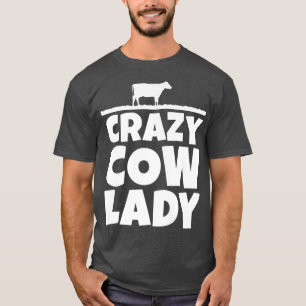 Camiseta Vaca, Vaca, Fazendedora de Bovinos, Vaca Louca