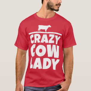 Camiseta Vaca, Vaca, Fazendedora de Bovinos, Vaca Louca
