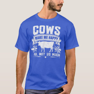 Camiseta Vaca Vaca Vaca Vaca Proprietário de Vaca Afetada