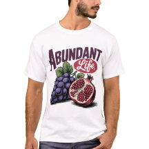Vaca Vida Abundante Pomegranato Tee Retro