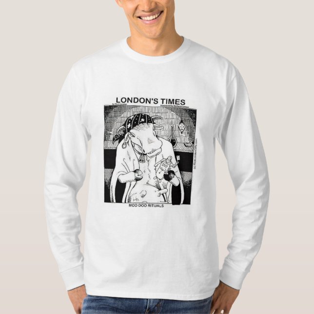Camiseta Vaca Voo Doo de Nova Orleans (Frente)