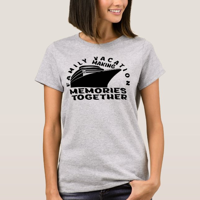 CAMISETA VACAÇÃO FAMILIAR. (Frente)