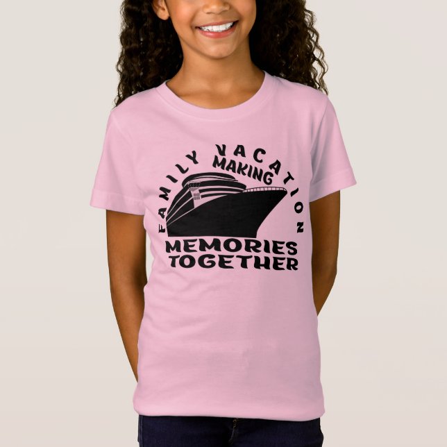 CAMISETA VACAÇÃO FAMILIAR. (Frente)