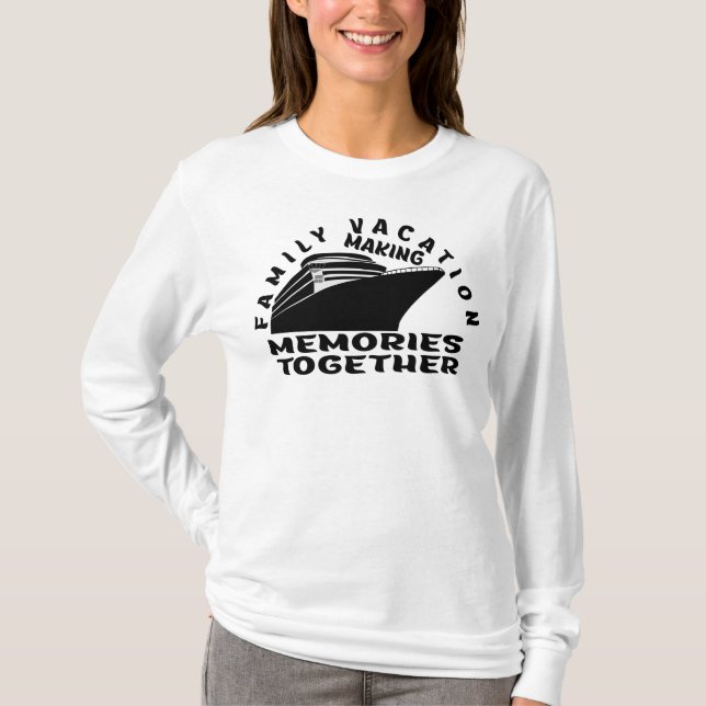 CAMISETA VACAÇÃO FAMILIAR. (Frente)