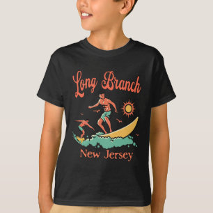 Camiseta Vacacionista de Nova Jersey Long Branch Nj Praia d